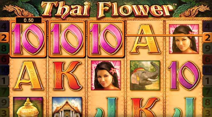 Thai Flower Slots at 777 Casino
