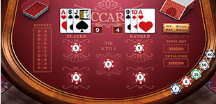winning a baccarat game