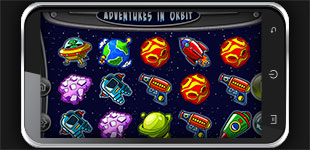 playing adventures in orbit slot machine