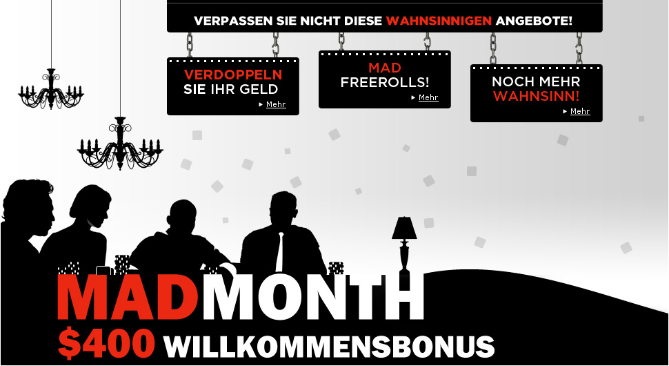 Mad Month promotion at 888poker