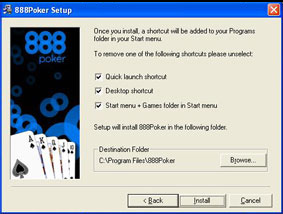Installation Screen