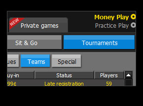 888poker - Teams - Click