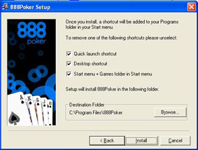 Installation Screen