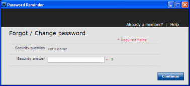 Security question