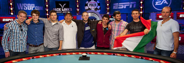 2012 WSOP Main Event Final Table 2012 WSOP Main Event Final Table