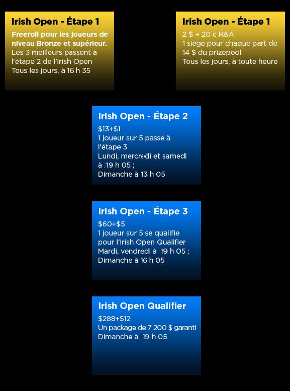 Irish poker open 2011 - flow chart