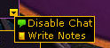 Disabling Chat