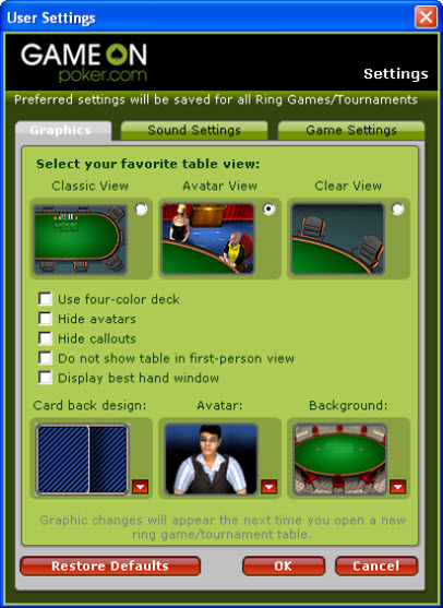 User Setting