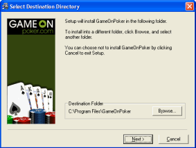Installation Screen