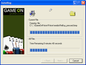 Installation Screen