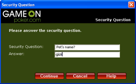 Security Question