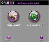 Choose Your Game Screen