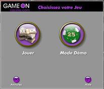 Choose Your Game Screen