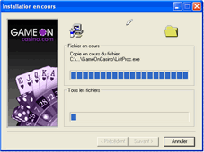 Installation Screen