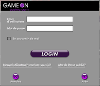 Login Screen