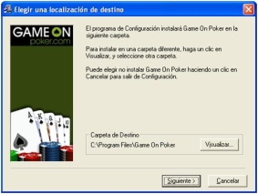 Installation Screen