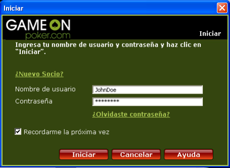 Login
