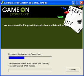 Installation Screen