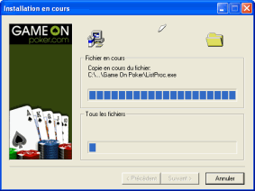Installation Screen