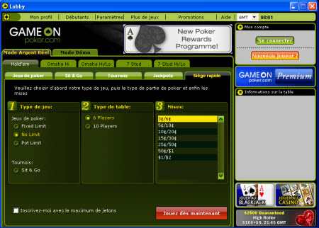 Poker Lobby