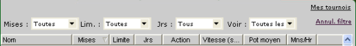 dropdown menus