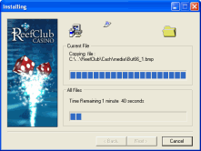 Installation Screen