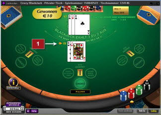 Stage 3: Collect Safe and Highest Hand Bet winnings. 