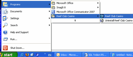 Start menu