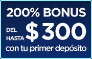 Bonus up to 300