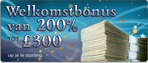 Welkomstbonus Welkomstbonus