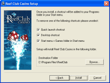 Installation Screen