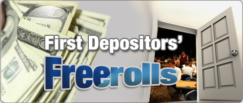 First Depositors freerolls -big- image