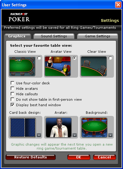 User Setting