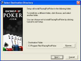 Installation Screen