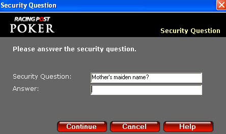 Security Question