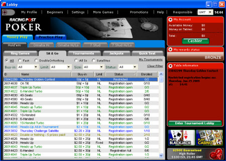 poker lobby