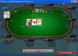 Tournament Hand Replay Feature