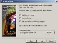 Installation Screen