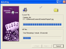 Installation Screen