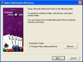 Installation Screen