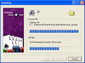 Installation Screen