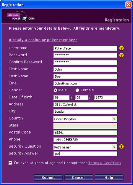 Registration