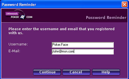 Password Reminder