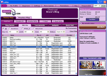 poker lobby