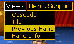 View menu