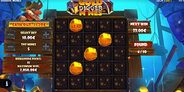 Gold Digger Slot Desktop