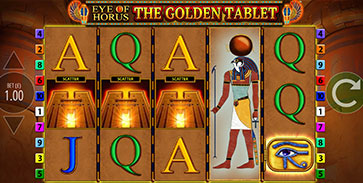 Eye of Horus the Golden Tablet Slot