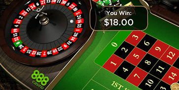 Low Stakes Roulette at 888 Casino Canada