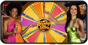 Слот Funky Time на мобильных устройствах