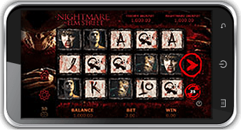 playing a nightmare on elm street jackpot on mobile